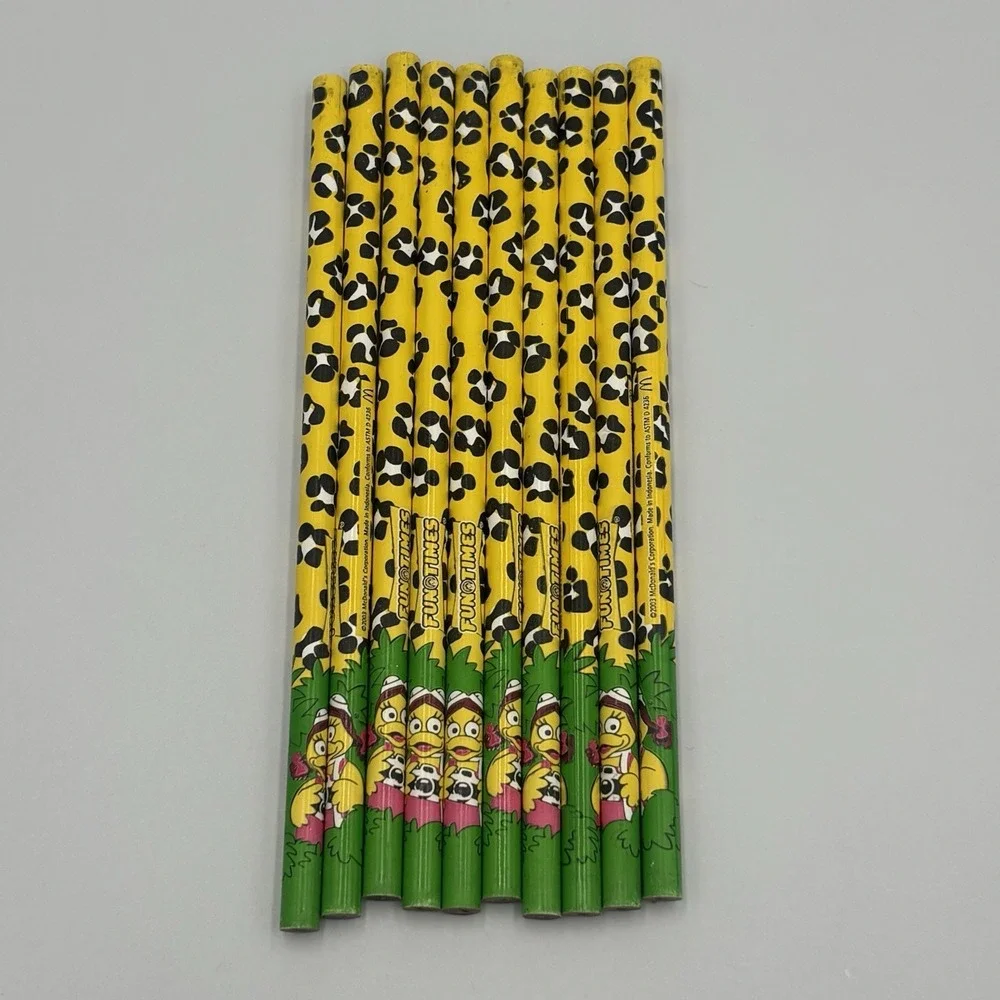 Vintage McDonald's Fun‎ Times Pencils 2003 Vintage Promotion 